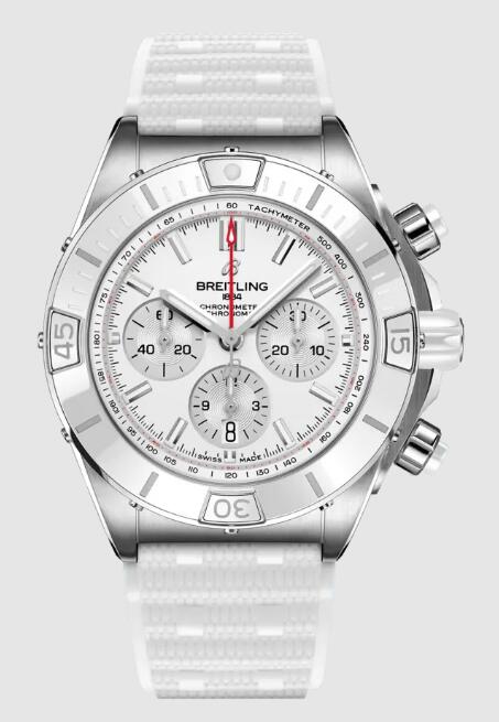 Review Breitling Super Chronomat B01 44 Replica watch AB0136A71A1S1 - Click Image to Close